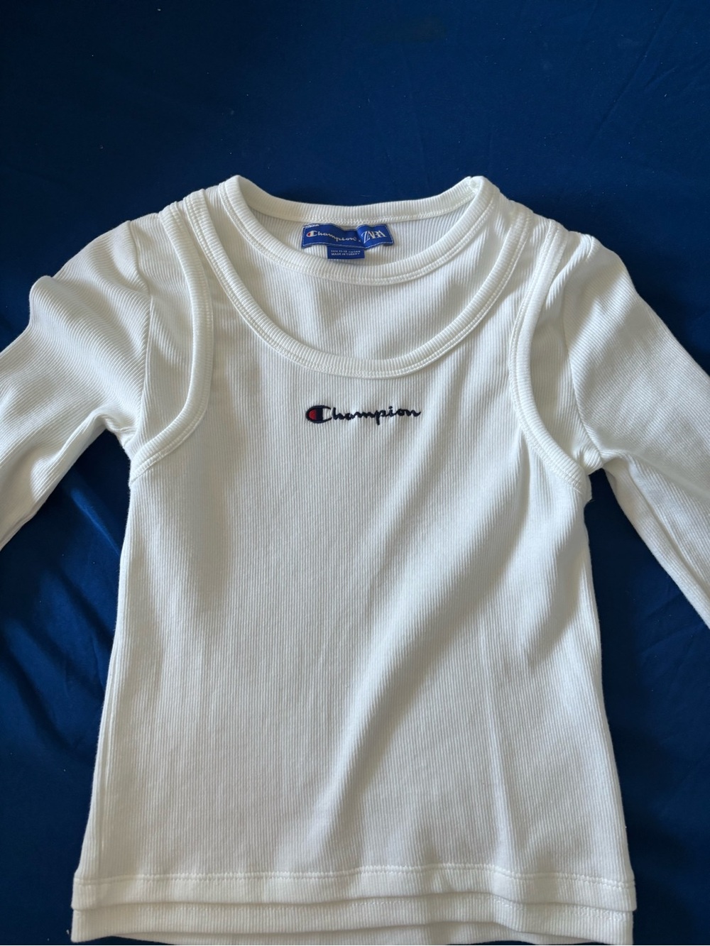 Champion x Zara girl long sleeve❗️size 11-12Y ❗️never worn